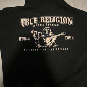 Men’s medium True religion hoodie zip up